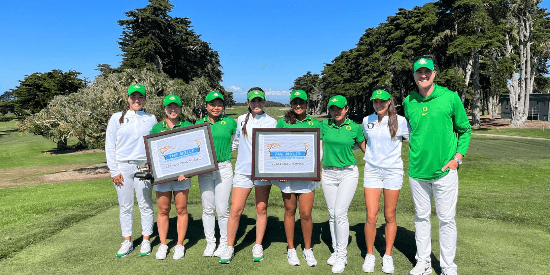 Oregon Ducks Women's Golf Team (Oregon Athletics Photo)