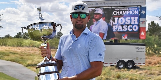 Texas Mid-Amateur: Josh Pasco secures come from behind win 