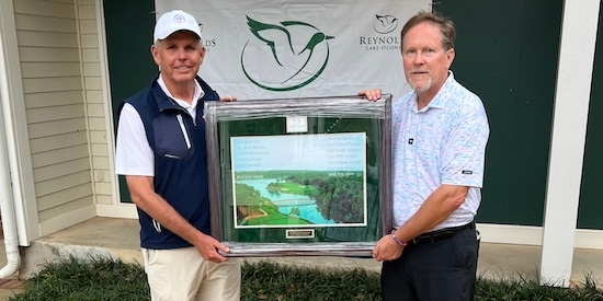 Rusty Strawn (Left) and Jim Doing (Reynolds Senior Photo)