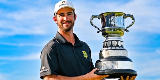 South African Open: Altin van der Merwe is low amateur