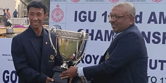 Subhash Tamang (Indian Golf Union Photo)