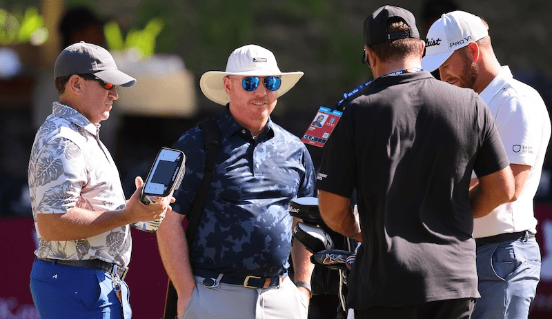 PGA Tour players couldn't wait to try the new device at The Sentry