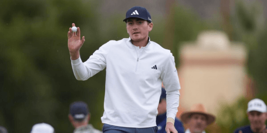 Nick Dunlap will debut as a pro at Pebble Beach. (Ryan Suh/AP)