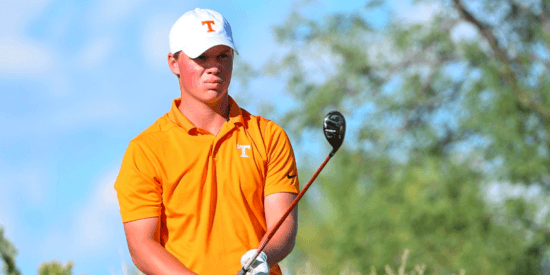 Caleb Surratt left Tennessee join LIV. (UT Athletics)