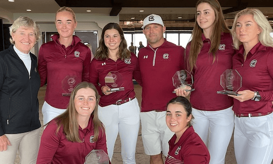 South Carolina Women's Golf Team (South Carolina Athletics Photo)
