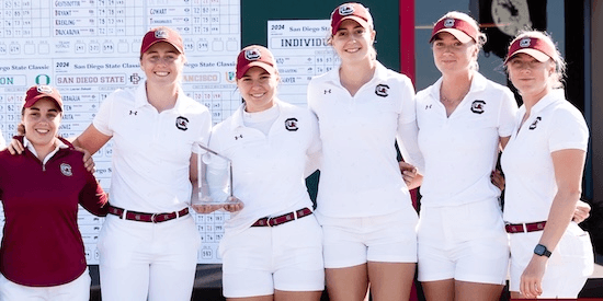South Carolina Women's Golf Team (South Carolina Athletics Photo)