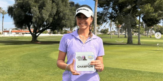 Yana Wilson finished strong to win on the Cactus Tour. (Yana Wilson IG)