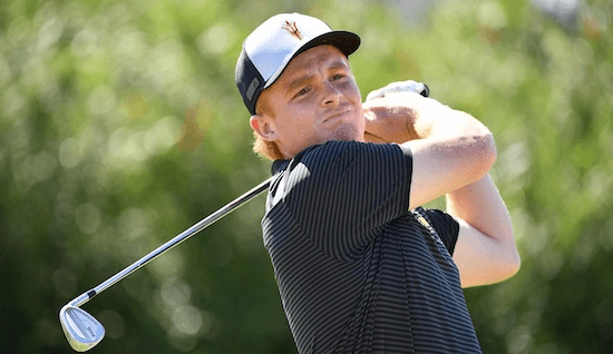 Mason Andersen in 2017 (Arizona State Athletics photo)