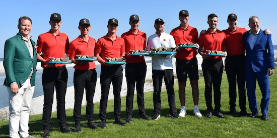 Louisville Men's Golf team (Louisville Athletics Photo)