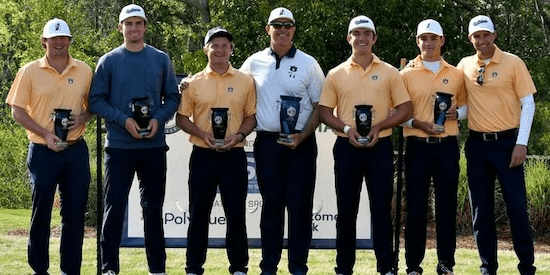 Auburn Men's Golf team (Auburn Athletics Photo)
