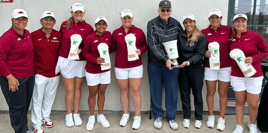 Arkansas Women's Golf Team (Arkansas Athletics Photo)