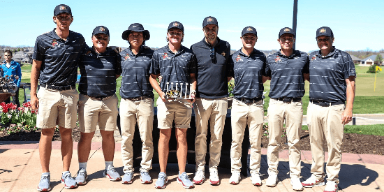 Iowa State men's golf team (Iowa State Athletics photo)