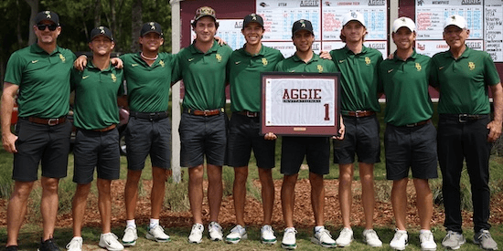 Baylor men's golf team (Baylor Athletics Photo)