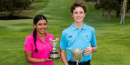 Australian Junior Amateur: Shyla Singh, Samuel Cascio secure wins 