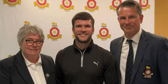 Jackson Garnett from Essex (North Hants Golf Club photo)