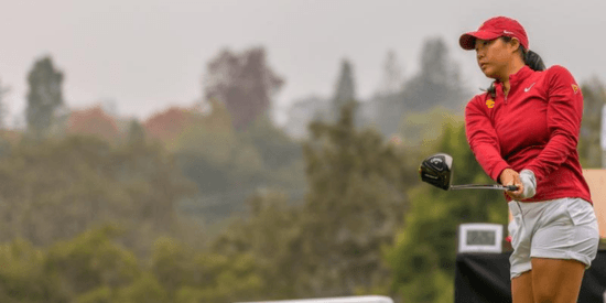 Catherine Park leads the Pac-12 after an 8-under 64. (Pac-12 Photo)