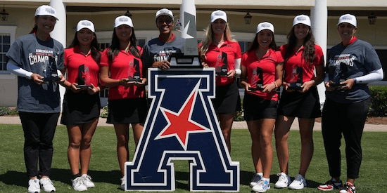 SMU Women's Golf team (SMU Athletics Photo)