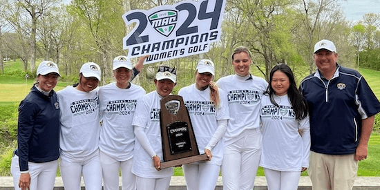 Kent State women's golf team (Kent State Athletics Photo)