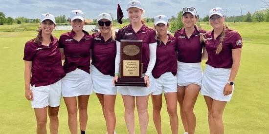 Little Rock women's golf team (Little Rock Athletics Photo)