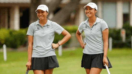 Jasmine and Janae Leovao (USGA Photo)