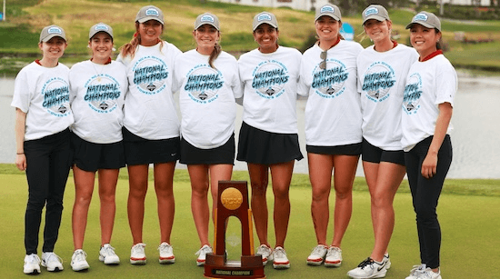 Stanford women's golf team (Stanford Athletics Photo)