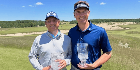 Brad Wilder (left) and Todd Johnson (AmateurGolf.com Photo)