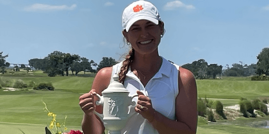 Annabelle Pancake caps off collegiate career and wins the Sea Island Women's Amateur