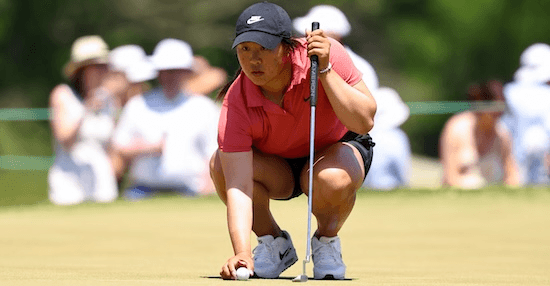 Catherine Park leads the low amateur race at the U.S. Women's Open