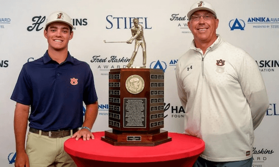 Jackson Koivun wins the 2024 Fred Haskins Award