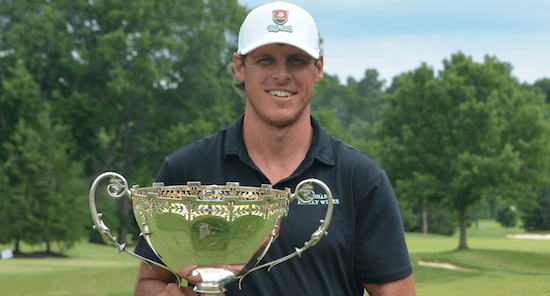 Joseph Winslow wins The Watson Challenge by five shots