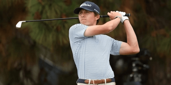 Gordon Sargent was the 2023 U.S. Open low amateur (USGA Photo)
