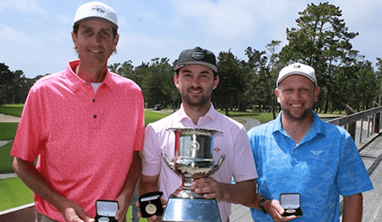 Jack Barber (middle) (NCGA Photo)