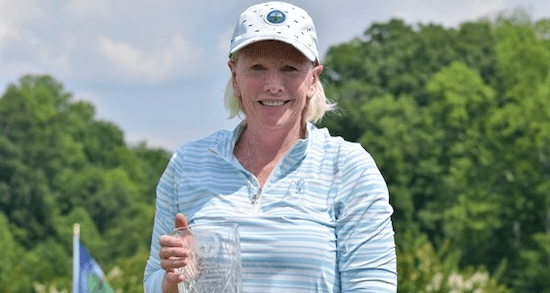 Kathy Hartwiger adds more hardware to her trophy case