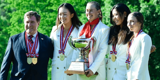 The United States girls team (Junior Golf World Cup Photo)