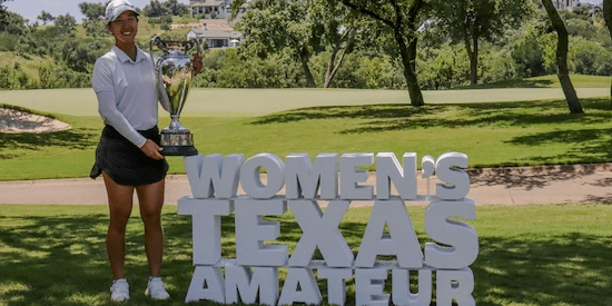 Texas Women's Amateur: Grace Jin defeats Emma McMyler in the final