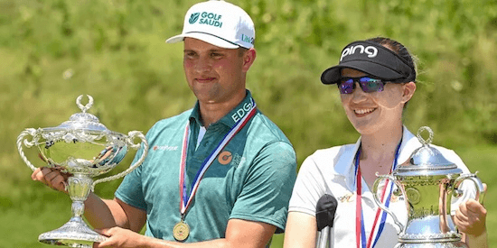 Kipp Popart and Bailey Bish (USGA Photo)