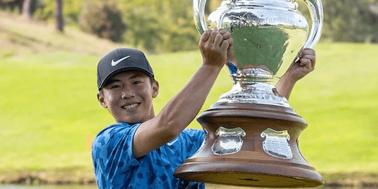 14-year-old Jaden Soong rewrites history books at Southern California Amateur