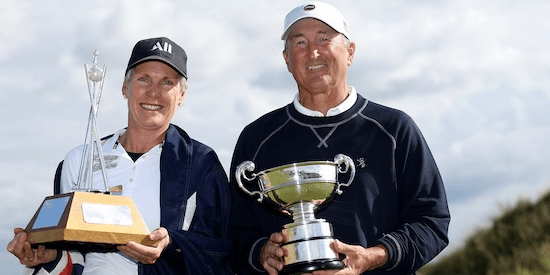 Nadine Gold (left) and Todd White (Royal and Ancient Photo)