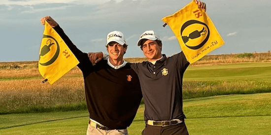 Luis Masaveu (left) and Jamie Montojo (Royal and Ancient Photo)