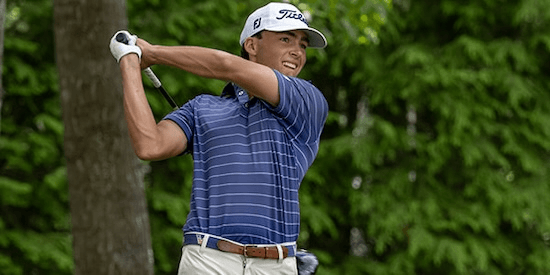 John Broderick holds narrow lead heading into final round of New England Amateur