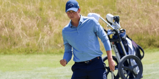 Simon Hovdal takes a two-shot lead into the final round of Pacific Coast Amateur