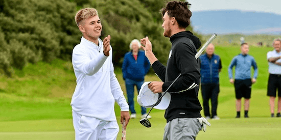 Harley Smith wins the English Amateur Championship in extra holes