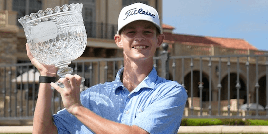 Hamilton Coleman wins Junior Players Championship in playoff over Blades Brown