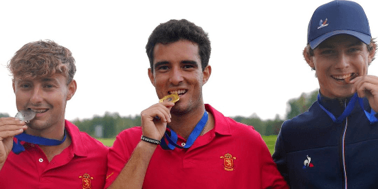 The three medalists (World University Golf Championship Photo)