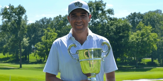 Justin Bryant wins the Met Amateur Championship