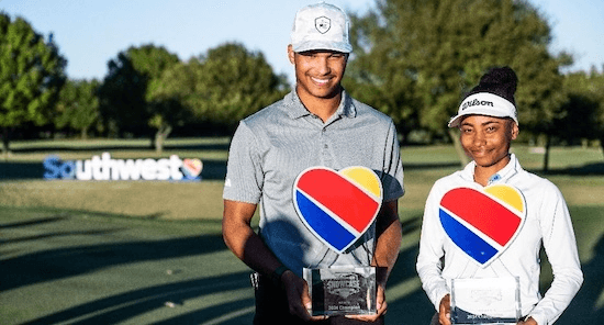 Xavier Bighaus (left) and Paris Fieldings (Cedar Crest Showcase Photo)