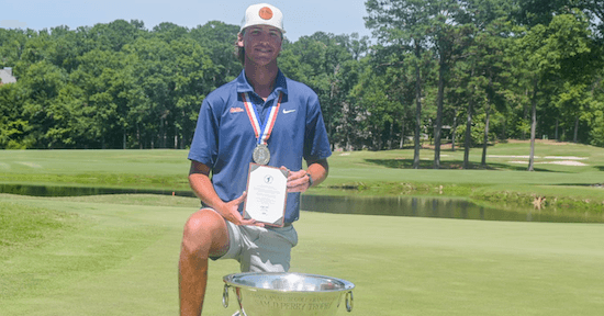 Tom Fischer wins the Alabama State Amateur