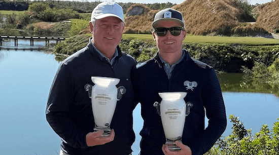 Gettys (left) and Garrett Glaze (AmateurGolf.com Photo)