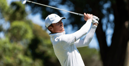 Blake Phillips takes control of the Australian Men's Amateur