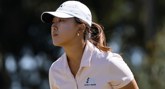 Rachel Lee leads Sarah Hammett by two shots at Australian Women's Amateur